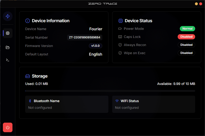 ZeroTrace Desktop App